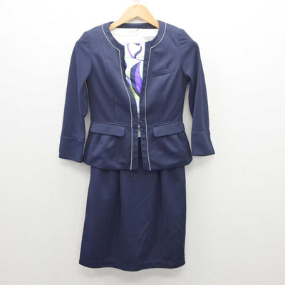 【中古】 大手総合商社受付 女子制服 4点 (ジャケット・ワンピース) sf062223