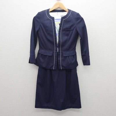 【中古】 大手総合商社受付 女子制服 4点 (ジャケット・ワンピース) sf062224