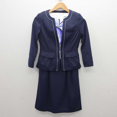 【中古】 大手総合商社受付 女子制服 4点 (ジャケット・ワンピース) sf062226