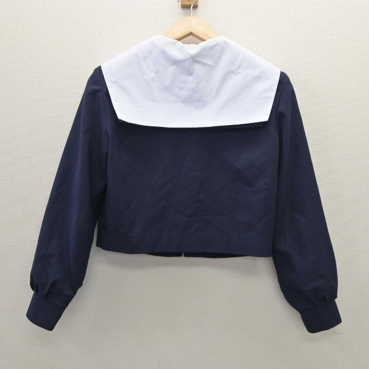 【中古】愛知県 豊明中学校 女子制服 3点 (セーラー服・スカート) sf062250