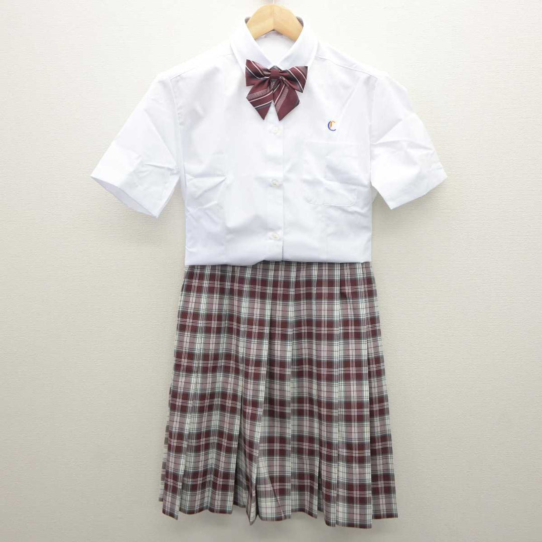 中古】岐阜県 中京高等学校 女子制服 3点 (シャツ・スカート) sf062255 | 中古制服通販パレイド