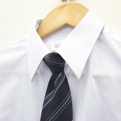 【中古】千葉県 松尾高等学校 女子制服 4点 (ブレザー・ニット・シャツ) sf062257