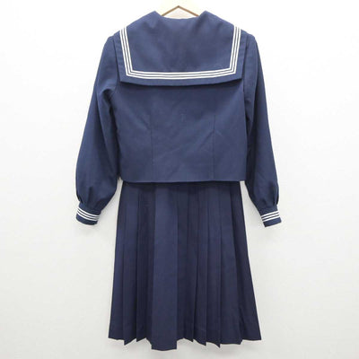 【中古】千葉県 成東東中学校 女子制服 2点 (セーラー服・スカート) sf062259