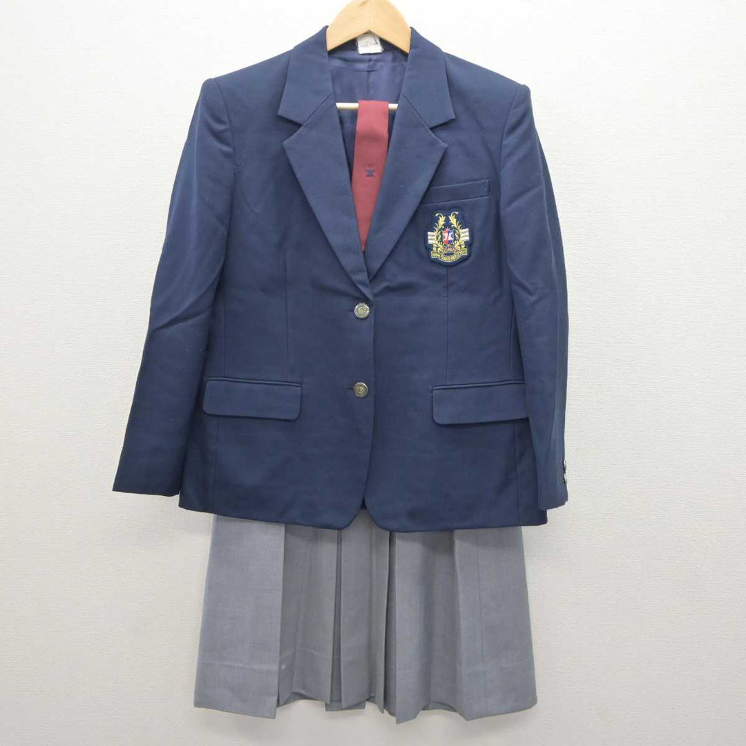 中古】大阪府 工芸高等学校 女子制服 4点 (ブレザー・ニット・スカート) sf062260 | 中古制服通販パレイド