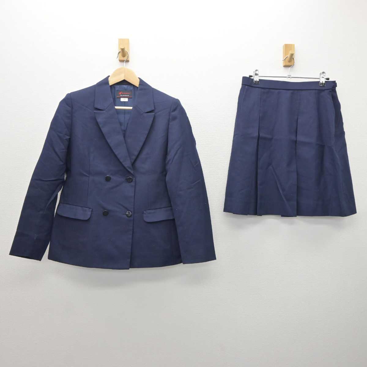 【中古】神奈川県 市ケ尾高等学校 女子制服 3点 (ブレザー・スカート) sf062266