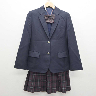 【中古】神奈川県 都田中学校 女子制服 3点 (ブレザー・スカート) sf062267