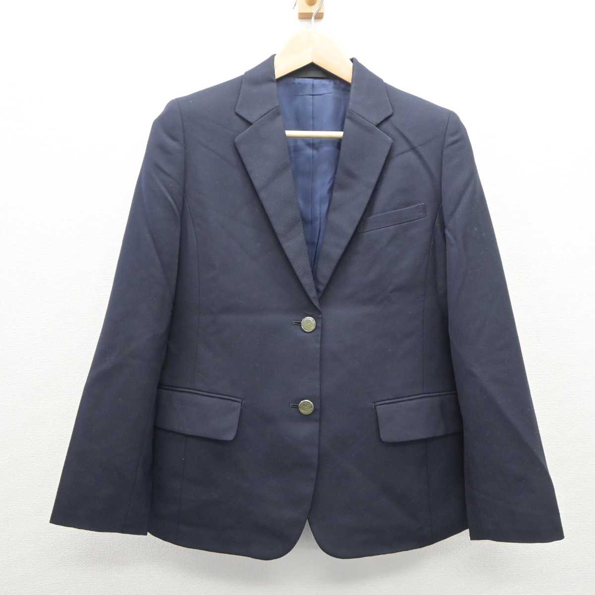 【中古】神奈川県 都田中学校 女子制服 3点 (ブレザー・スカート) sf062267