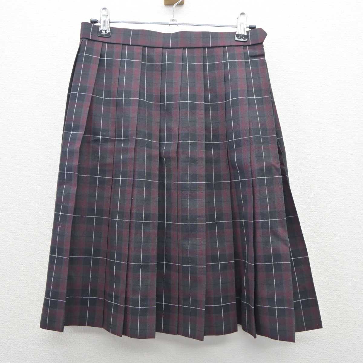 【中古】神奈川県 都田中学校 女子制服 2点 (スカート・ズボン) sf062268