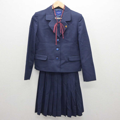 【中古】岐阜県 岐阜北高等学校 女子制服 5点 (ブレザー・スカート) sf062269