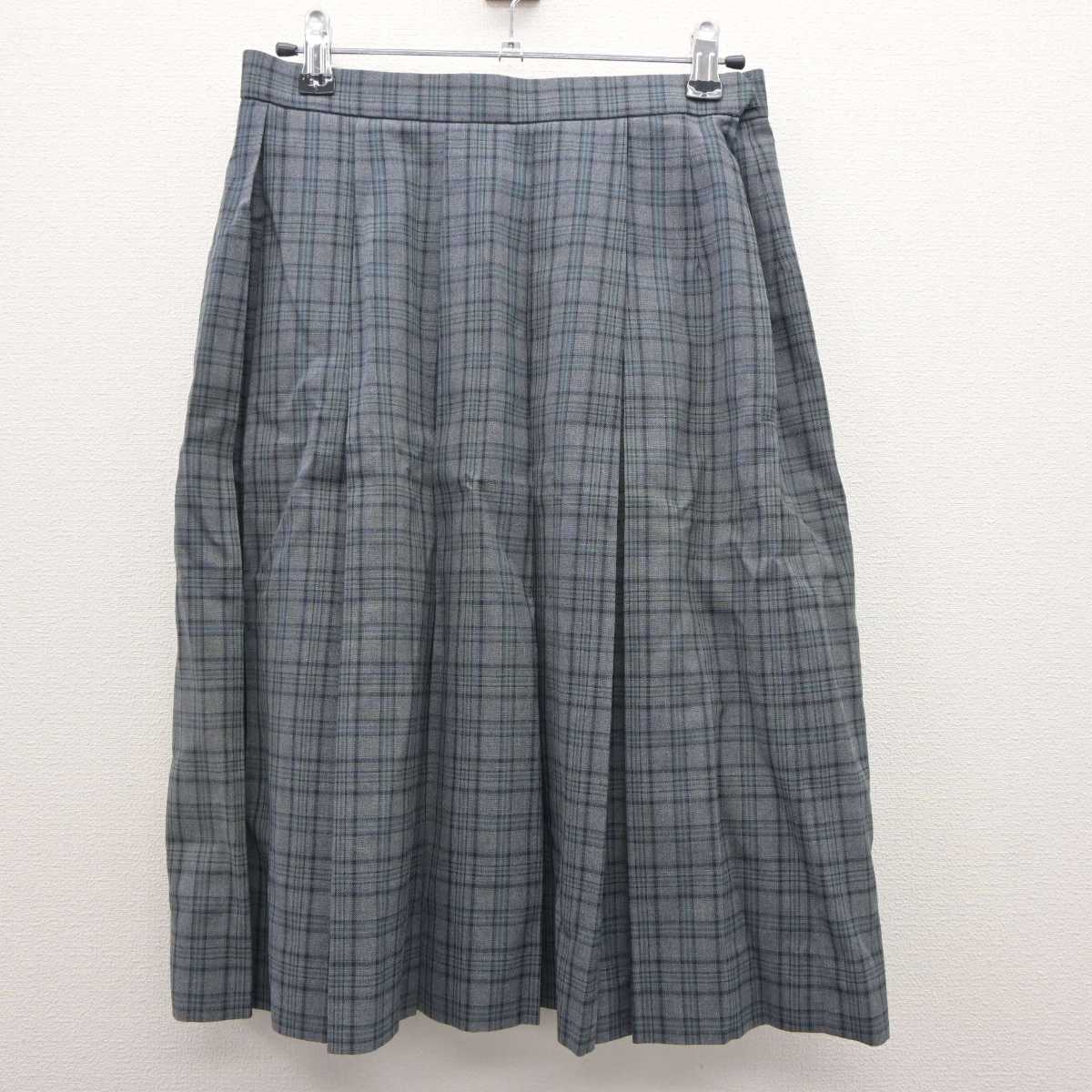 【中古】東京都 田無第一中学校 女子制服 2点 (ニットベスト・スカート) sf062271