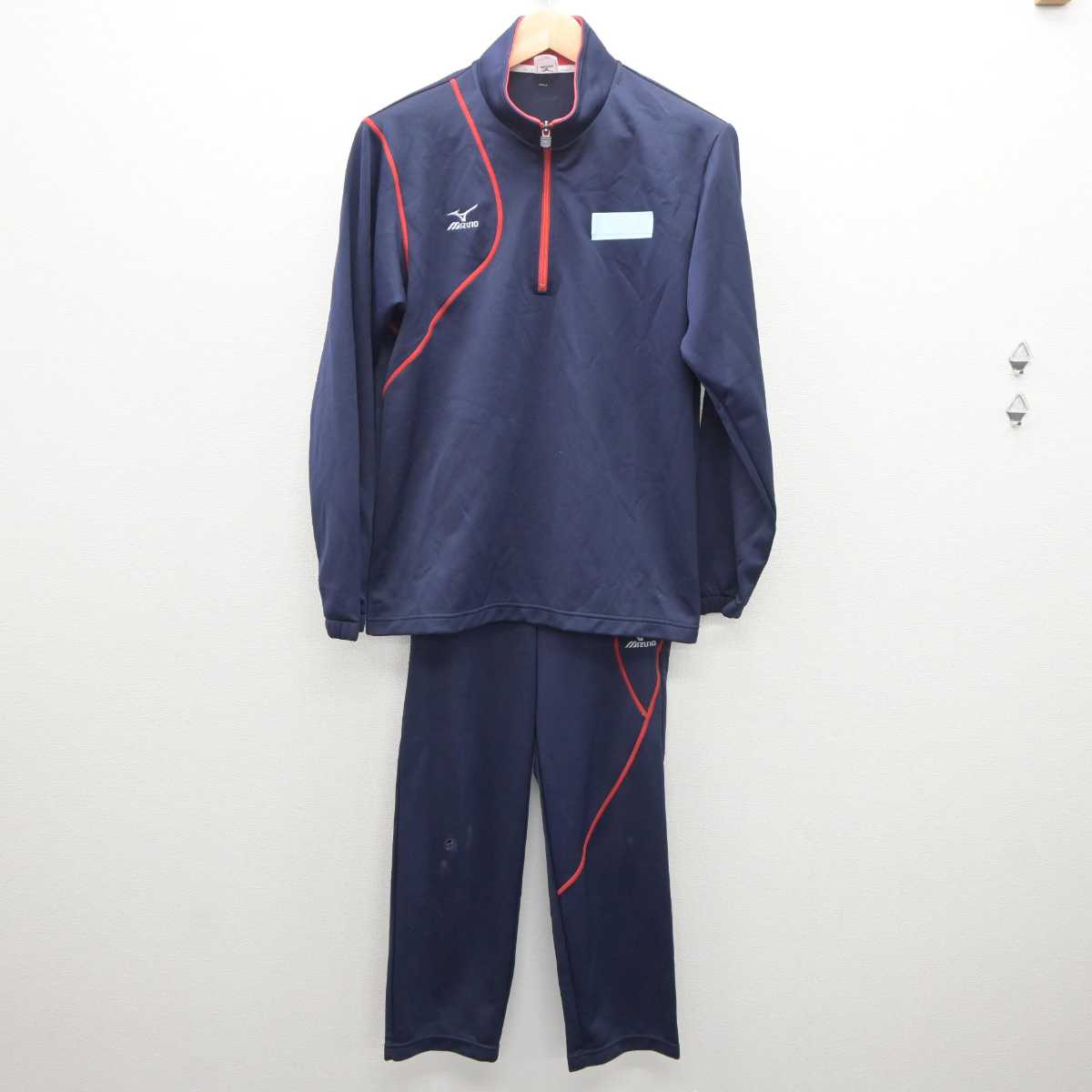 【中古】東京都 荻窪高等学校 女子制服 2点 (ジャージ 上・ジャージ 下) sf062274