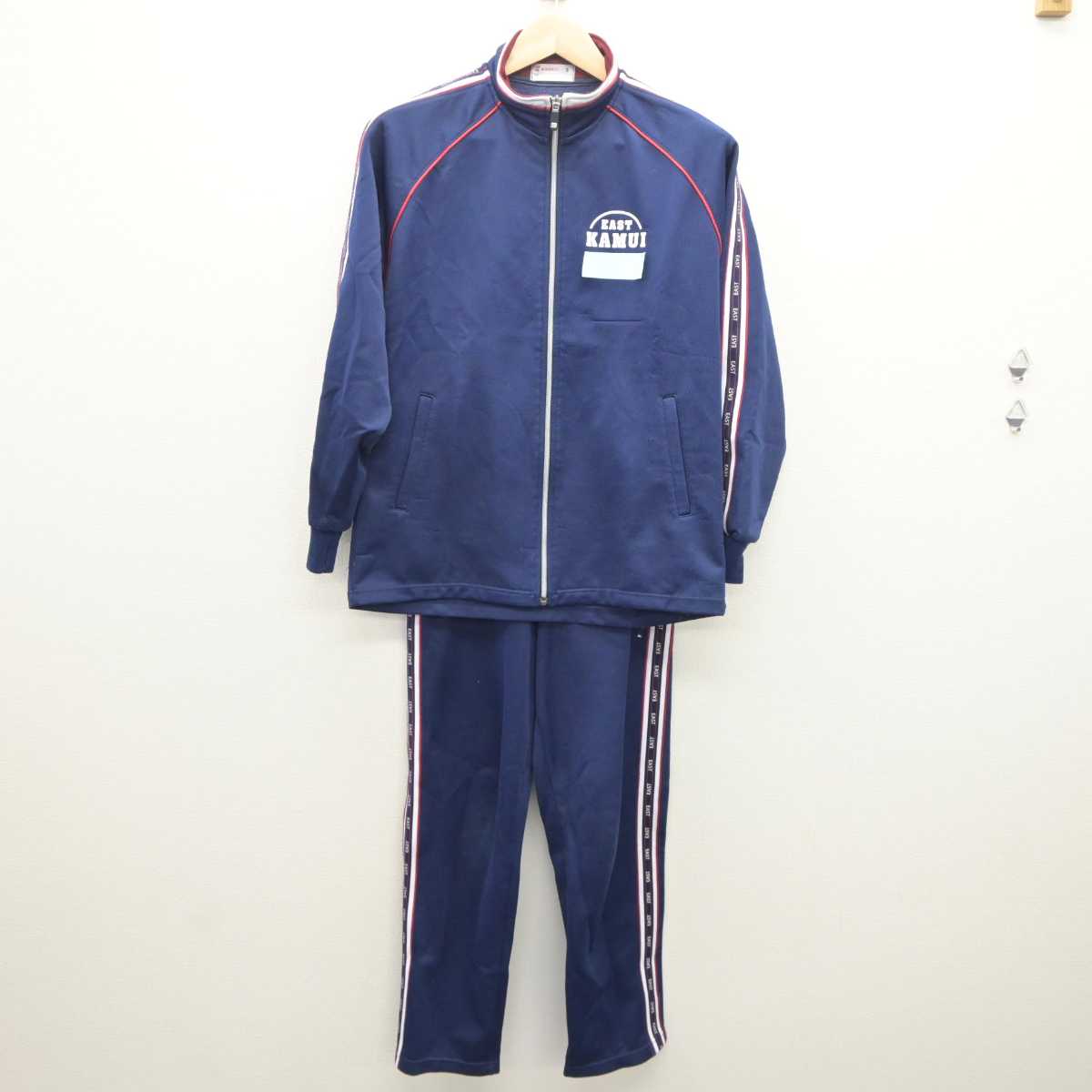 【中古】北海道 神居東中学校 女子制服 2点 (ジャージ 上・ジャージ 下) sf062278