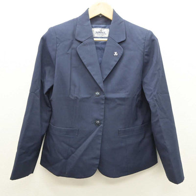 【中古】岐阜県 大垣西高等学校 女子制服 4点 (ブレザー・スカート) sf062287