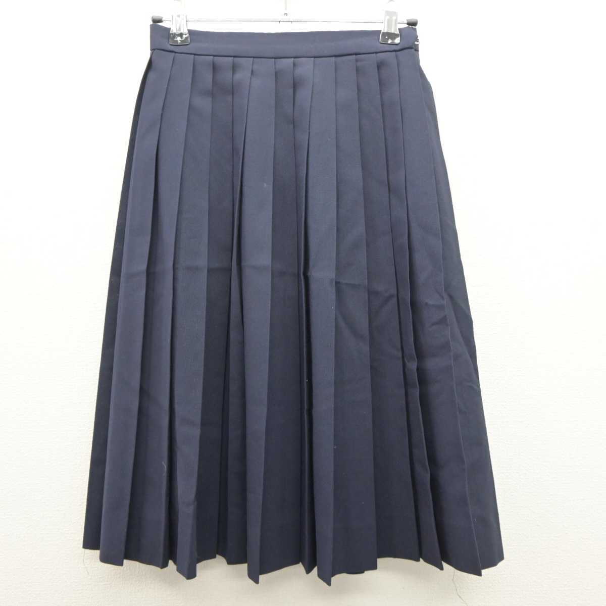 【中古】岐阜県 大垣西高等学校 女子制服 4点 (ブレザー・スカート) sf062287