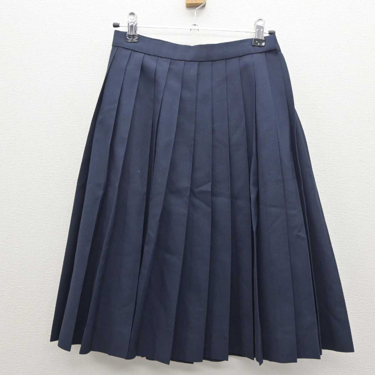 【中古】岐阜県 池田町立池田中学校 女子制服 2点 (セーラー服・スカート) sf062295