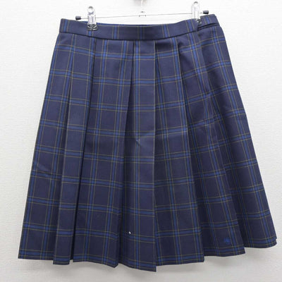 【中古】千葉県 長狭高等学校 女子制服 2点 (ベスト・スカート) sf062297