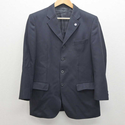 【中古】千葉県 安房拓心高等学校 男子制服 2点 (ブレザー・ズボン) sf062300