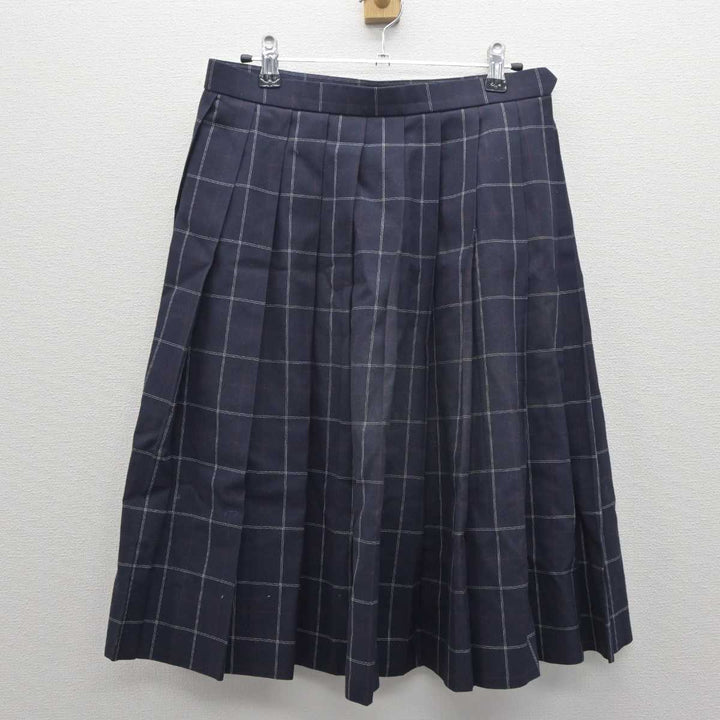 中古】茨城県 並木中等教育学校 女子制服 3点 (ニットベスト 中古】茨城県 並木中等教育学校 女子制服 3点 (ニットベスト