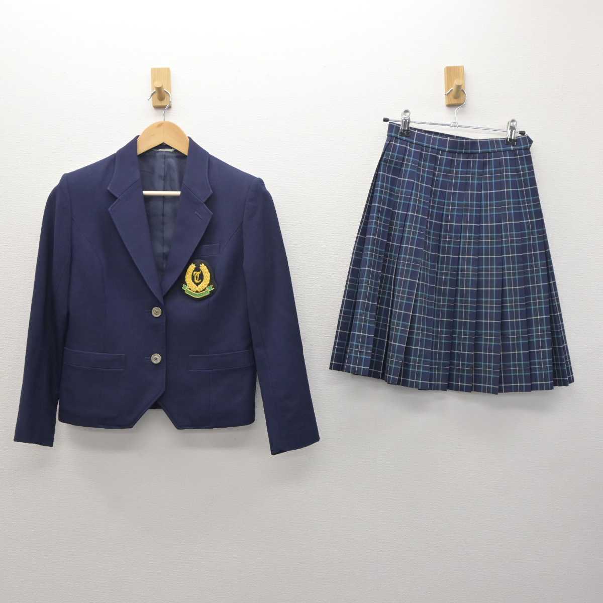 【中古】東京都 東京高等学校 女子制服 2点 (ブレザー・スカート) sf062307