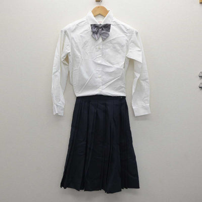 【中古】愛知県 滝高校/旧制服 女子制服 3点 (シャツ・スカート) sf062312