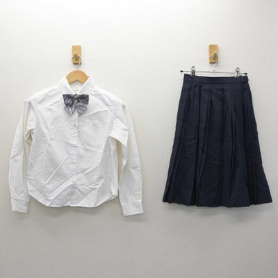 【中古】愛知県 滝高校/旧制服 女子制服 3点 (シャツ・スカート) sf062312