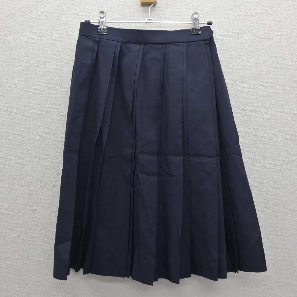 【中古】愛知県 滝高校/旧制服 女子制服 3点 (ニット・シャツ・スカート) sf062313