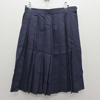 【中古】愛知県 滝高校/旧制服 女子制服 3点 (ニットベスト・シャツ・スカート) sf062314