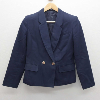 【中古】秋田県 秋田商業高等学校 女子制服 2点 (ブレザー・スカート) sf062320