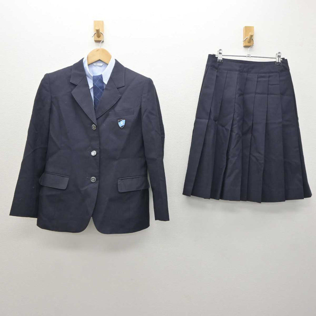 【中古】北海道 札幌清田高等学校 女子制服 5点 (ブレザー・シャツ・スカート) sf062338 | 中古制服通販パレイド