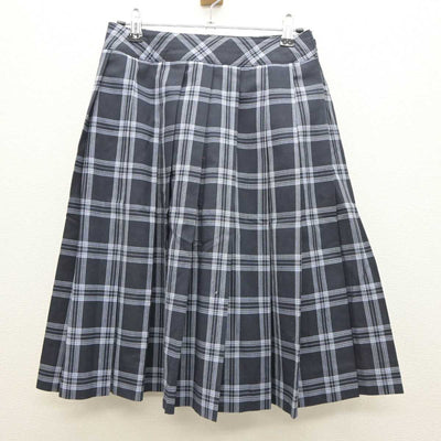 【中古】北海道 札幌清田高等学校 女子制服 3点 (ニットベスト・シャツ・スカート) sf062340