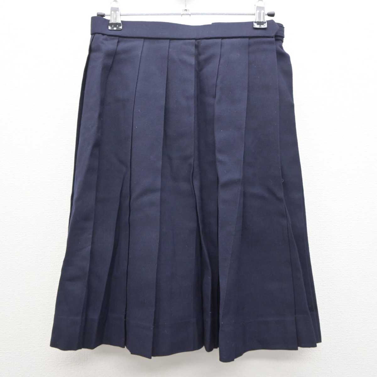 【中古】静岡県 三島南高等学校 女子制服 6点 (ブレザー・ニット・シャツ・スカート) sf062353