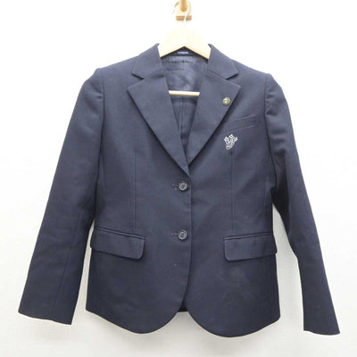 【中古】京都府 京都西山高等学校 女子制服 4点 (ブレザー・スカート) sf062357