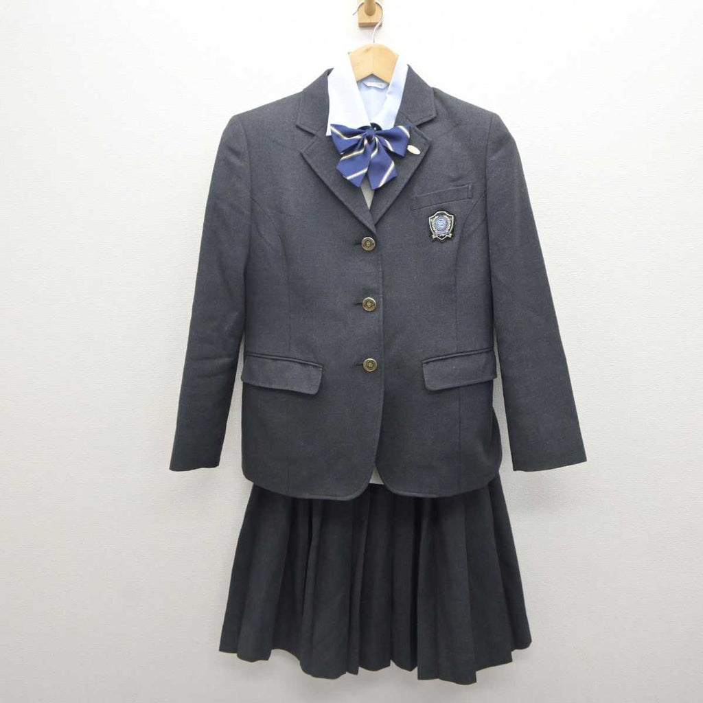 【中古】大阪府 大阪産業大学附属高等学校 女子制服 5点 (ブレザー・ニット・シャツ・スカート) sf062366 | 中古制服通販パレイド