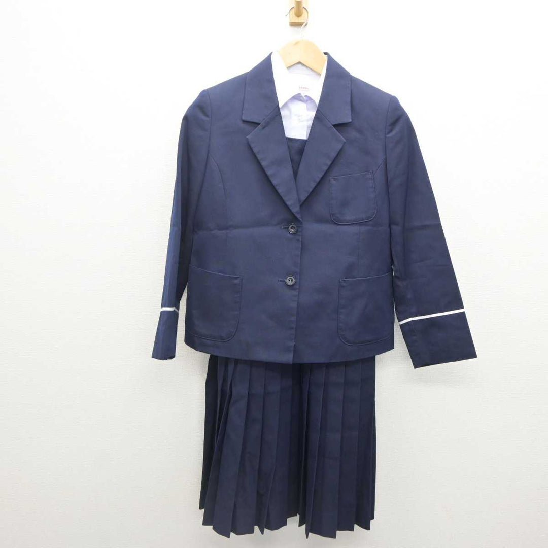 【中古】高知県 土佐中学校・高等学校 女子制服 3点 (ブレザー・シャツ・ジャンパースカート) sf062371 | 中古制服通販パレイド