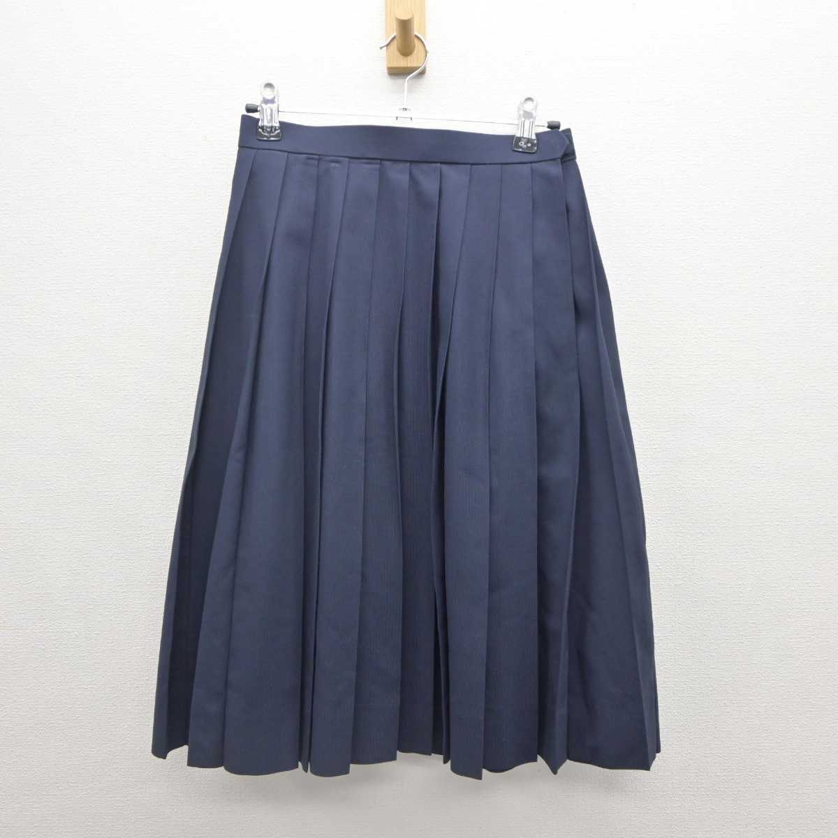 【中古】石川県 清泉中学校 女子制服 3点 (セーラー服・スカート) sf062387