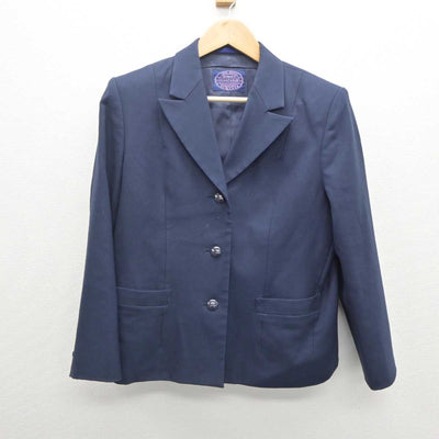 【中古】石川県 金沢二水高等学校 女子制服 2点 (ブレザー・スカート) sf062388