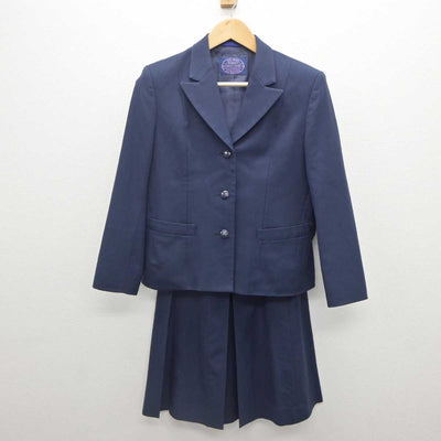 【中古】石川県 金沢二水高等学校 女子制服 2点 (ブレザー・スカート) sf062389