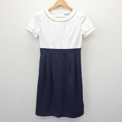 【中古】 大手総合商社受付 女子制服 3点 (ジャケット・ワンピース) sf062395