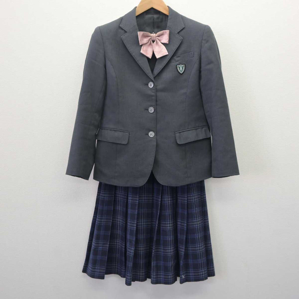 中古】山口県 高森高等学校 女子制服 3点 (ブレザー・スカート 中古】山口県 高森高等学校 女子制服 3点 (ブレザー・スカート