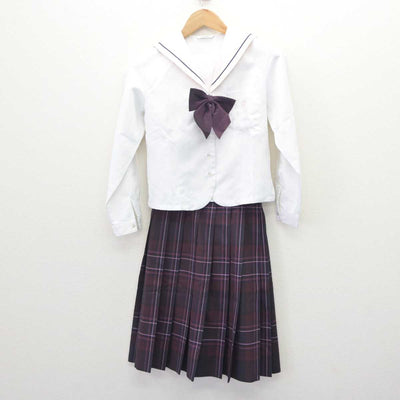 【中古】茨城県 水戸女子高等学校/旧制服 女子制服 4点 (ブレザー・シャツ・スカート) sf062410