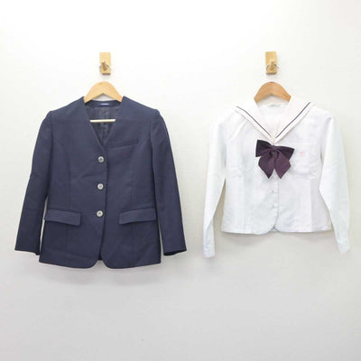 【中古】茨城県 水戸女子高等学校/旧制服 女子制服 4点 (ブレザー・シャツ・スカート) sf062410