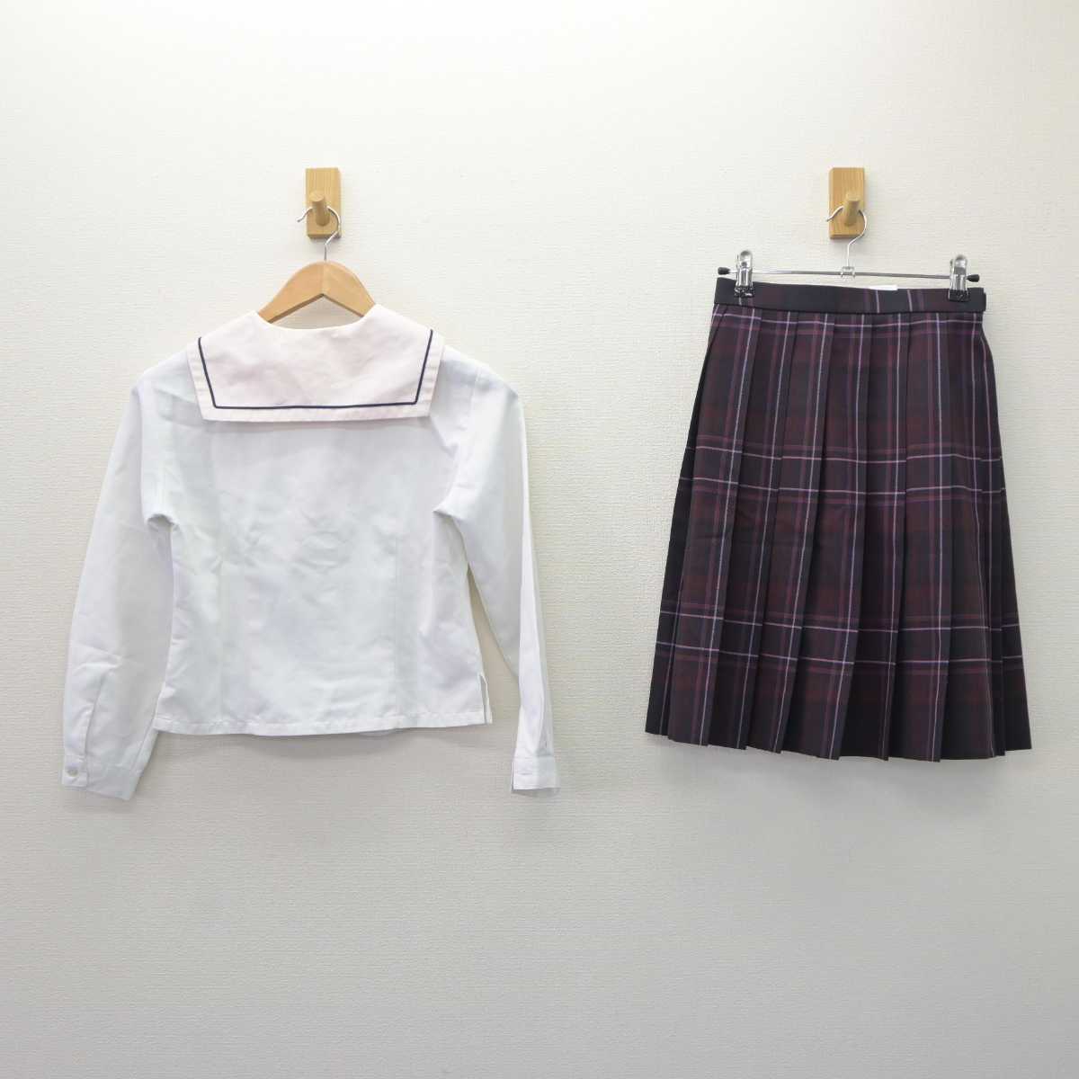 【中古】茨城県 水戸女子高等学校/旧制服 女子制服 4点 (ブレザー・シャツ・スカート) sf062410