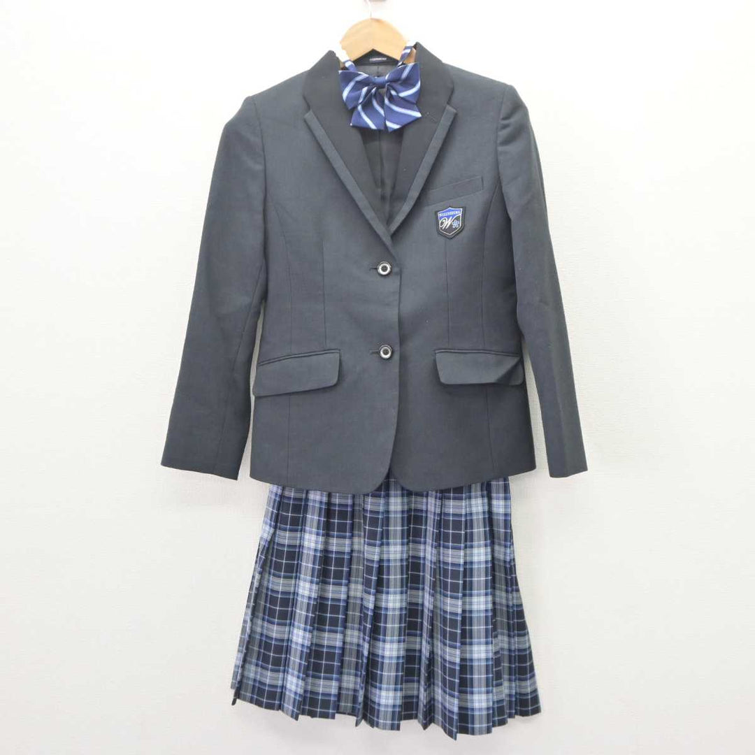 【中古】 日本ウェルネス高等学校 女子制服 3点 (ブレザー・スカート) sf062420 | 中古制服通販パレイド