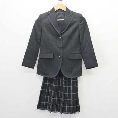 【中古】東京都 かえつ有明中学校・高等学校 女子制服 2点 (ブレザー・スカート) sf062432