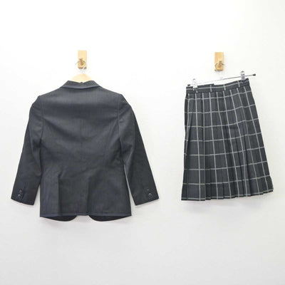 【中古】東京都 かえつ有明中学校・高等学校 女子制服 2点 (ブレザー・スカート) sf062432