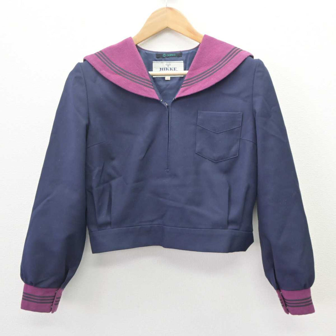 中古】石川県 北陸学院中学校・高等学校 女子制服 2点 (セーラー服・スカート) sf062436 | 中古制服通販パレイド