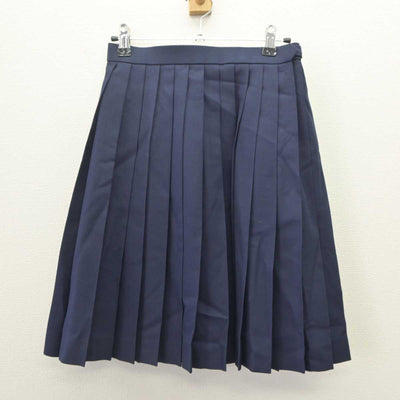 【中古】石川県 北陸学院中学校・高等学校 女子制服 2点 (セーラー服・スカート) sf062436