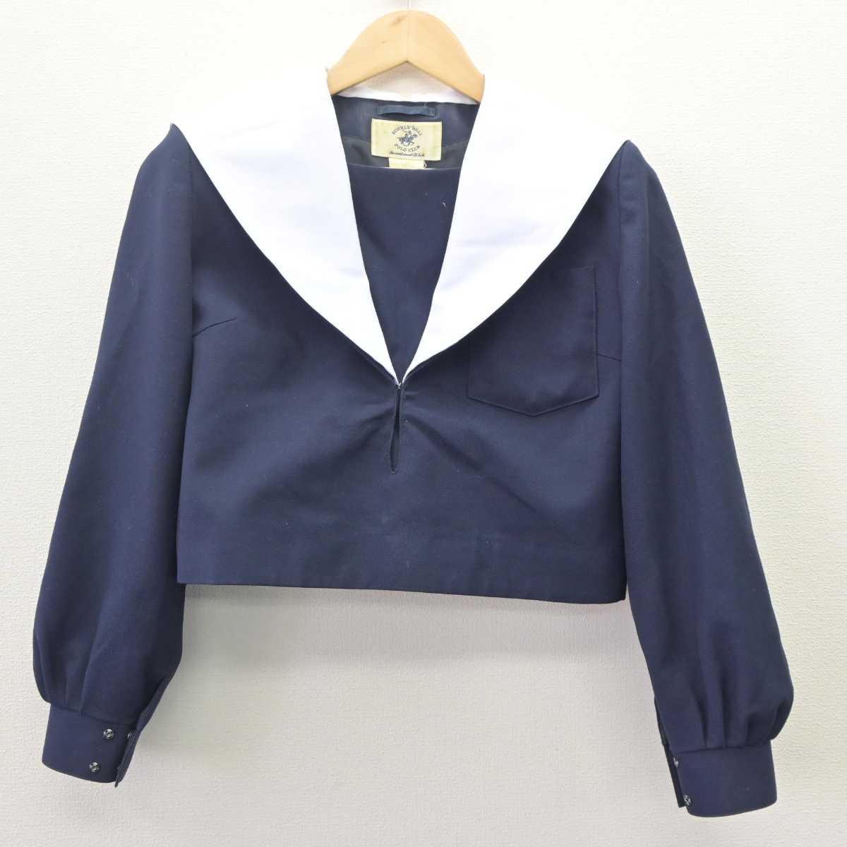 【中古】愛知県 甚目寺中学校 女子制服 2点 (セーラー服・スカート) sf062441