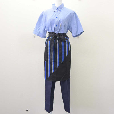 【中古】 カレーハウスCoCo壱番屋 女子制服 3点 (シャツ・ズボン・エプロン / サロン) sf062444