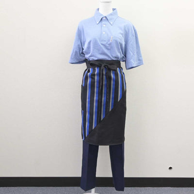 【中古】 カレーハウスCoCo壱番屋 女子制服 3点 (シャツ・ズボン・エプロン / サロン) sf062445